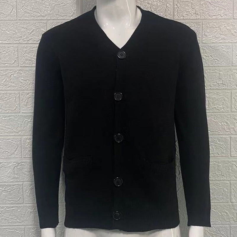 🏆 Bestseller 🧶 Men's V-Neck Knit Cardigan – Timeless Silhouette & All-Day Comfort for Every Occasion