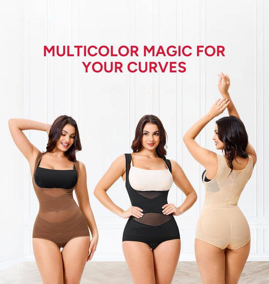 🎁2025 Women's Clothing Mesh Breathable Basic faja Shapewear