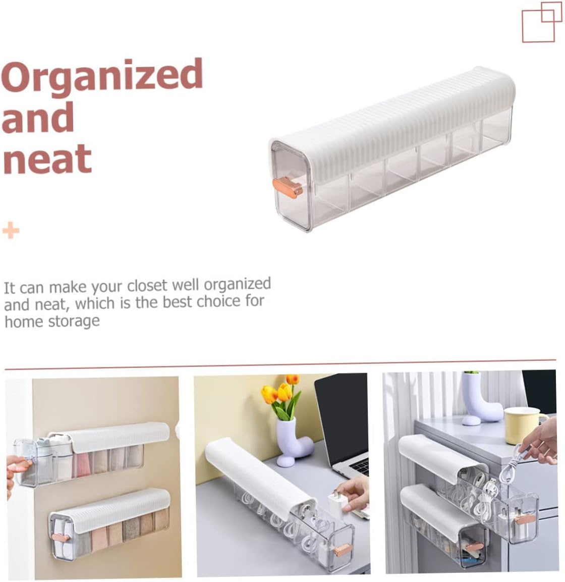 🔥🔥Underwear and socks storage box