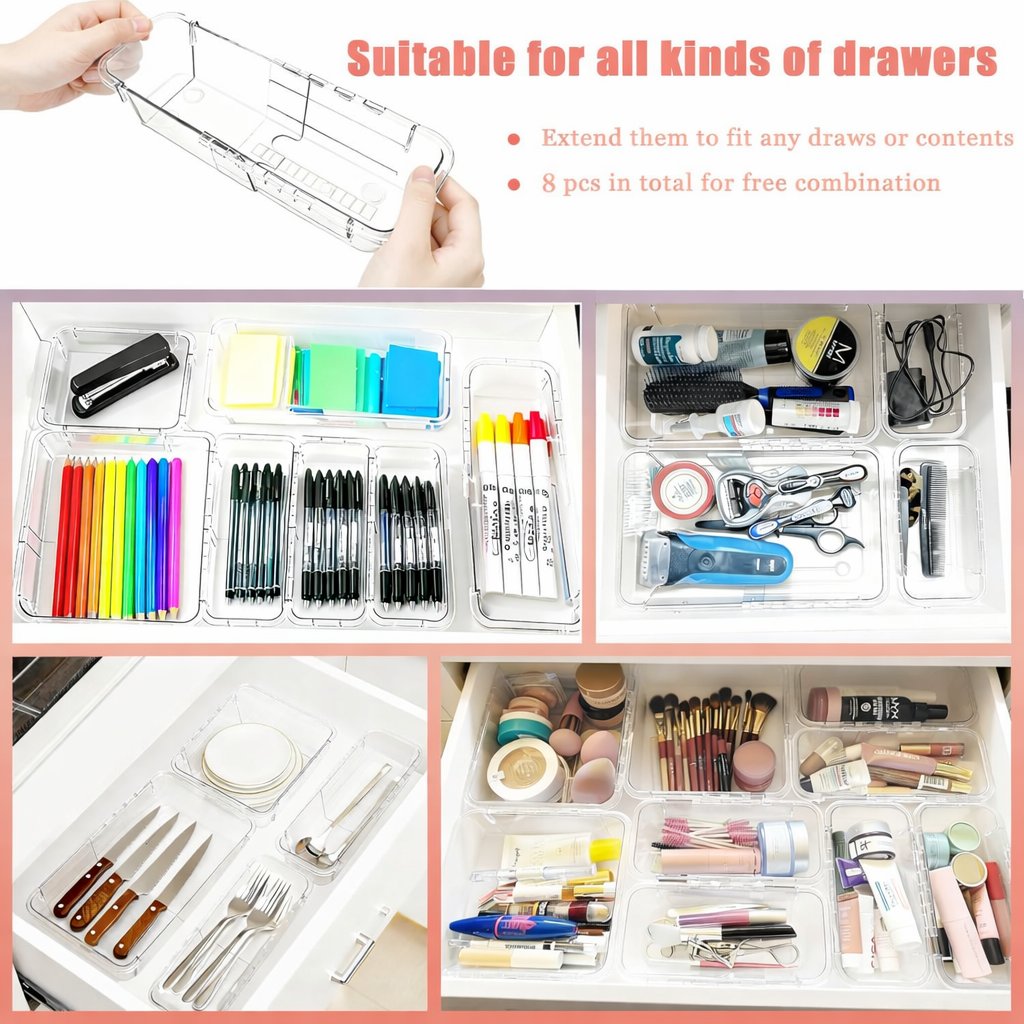 🎁2026 Hot Sale 49% OFF🧩 Expandable Drawer Organizer