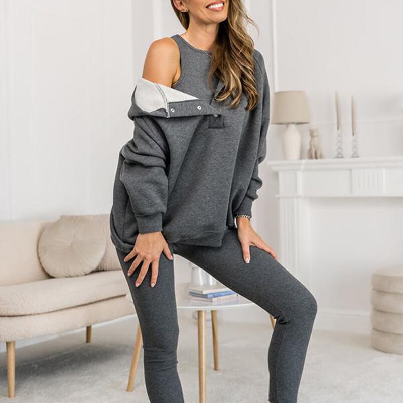 💜 Hooded Casual and Comfortable Sweatshirt Suit