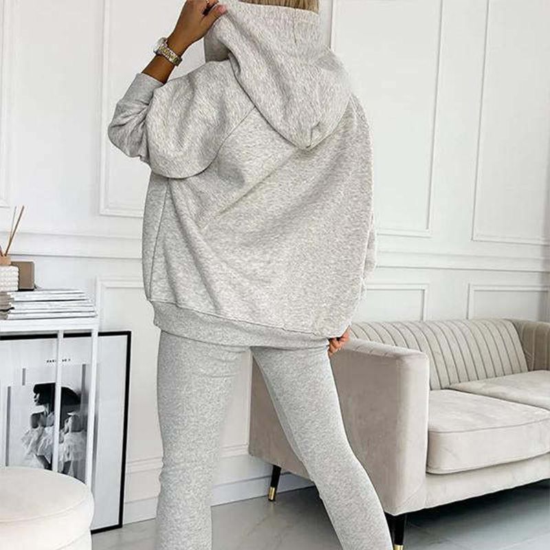 💜 Hooded Casual and Comfortable Sweatshirt Suit