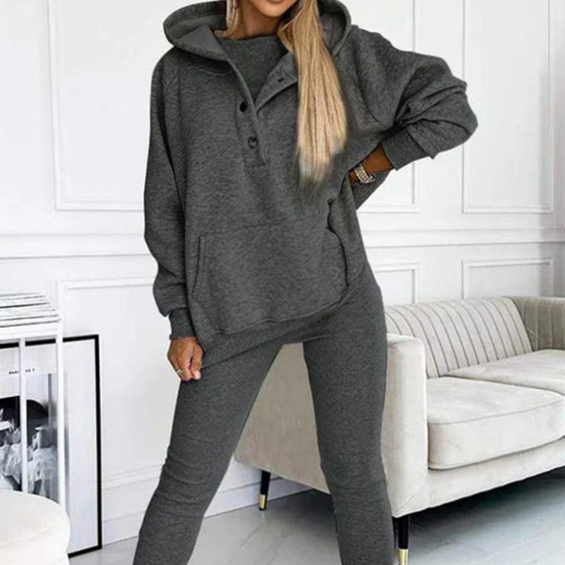 💜 Hooded Casual and Comfortable Sweatshirt Suit