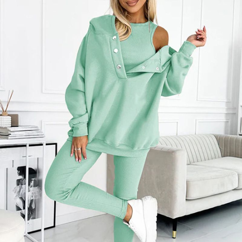 💜 Hooded Casual and Comfortable Sweatshirt Suit