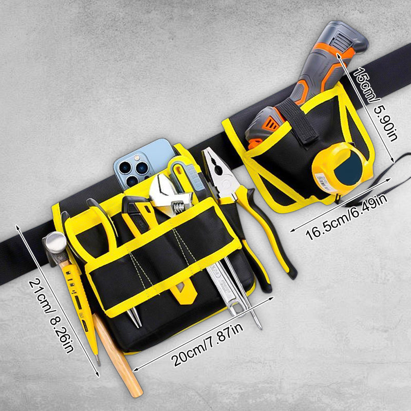 Multifunctional Multi-Pocket Tool Belt Pouch