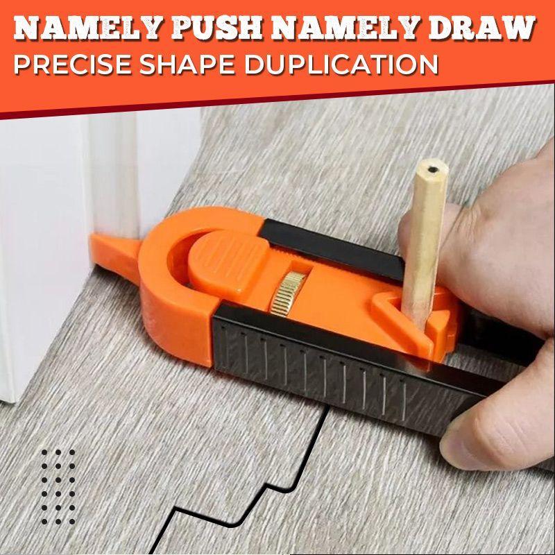 🔥Irregular Contour Measuring Radian Ruler with Lock
