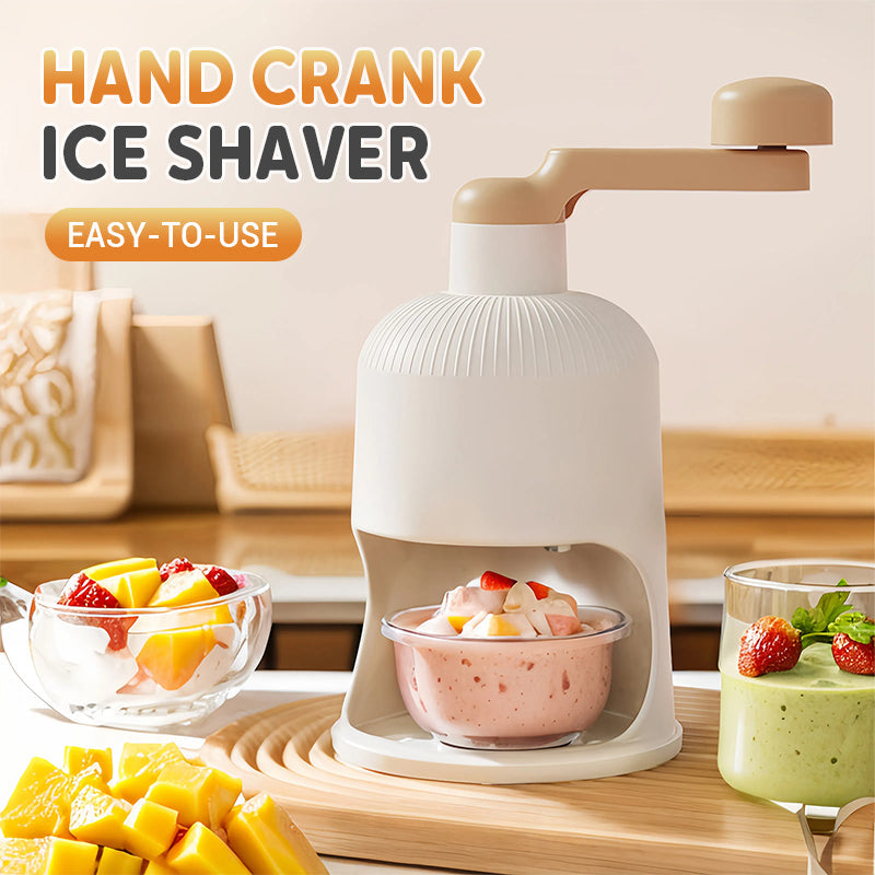 Easy-to-Use Hand Crank Ice Shaver