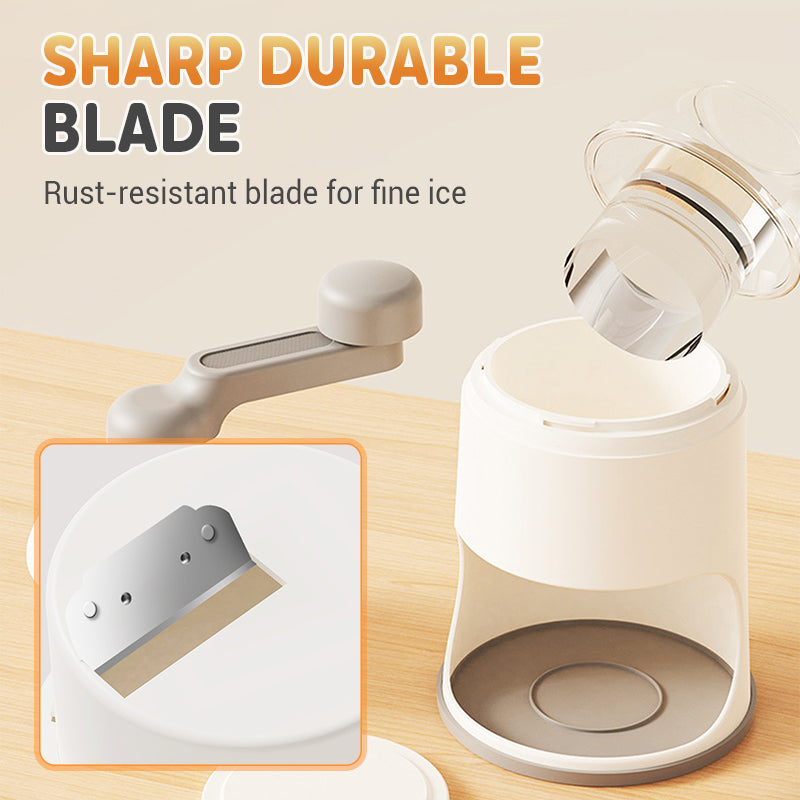 Easy-to-Use Hand Crank Ice Shaver