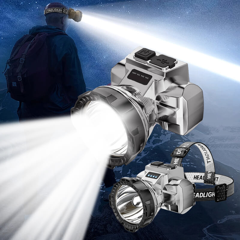 ⚡⏳ 50-Meter Ultra-Bright High-Power Headlamp