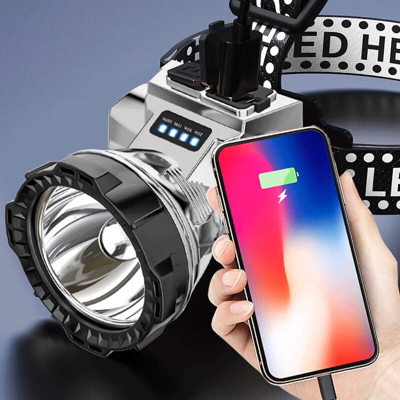 ⚡⏳ 50-Meter Ultra-Bright High-Power Headlamp
