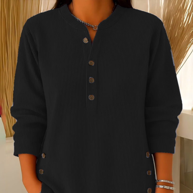 🔥Women's Corduroy Henley Top