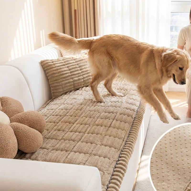 🔥Quilted Corduroy Non-Slip Sofa Cushion