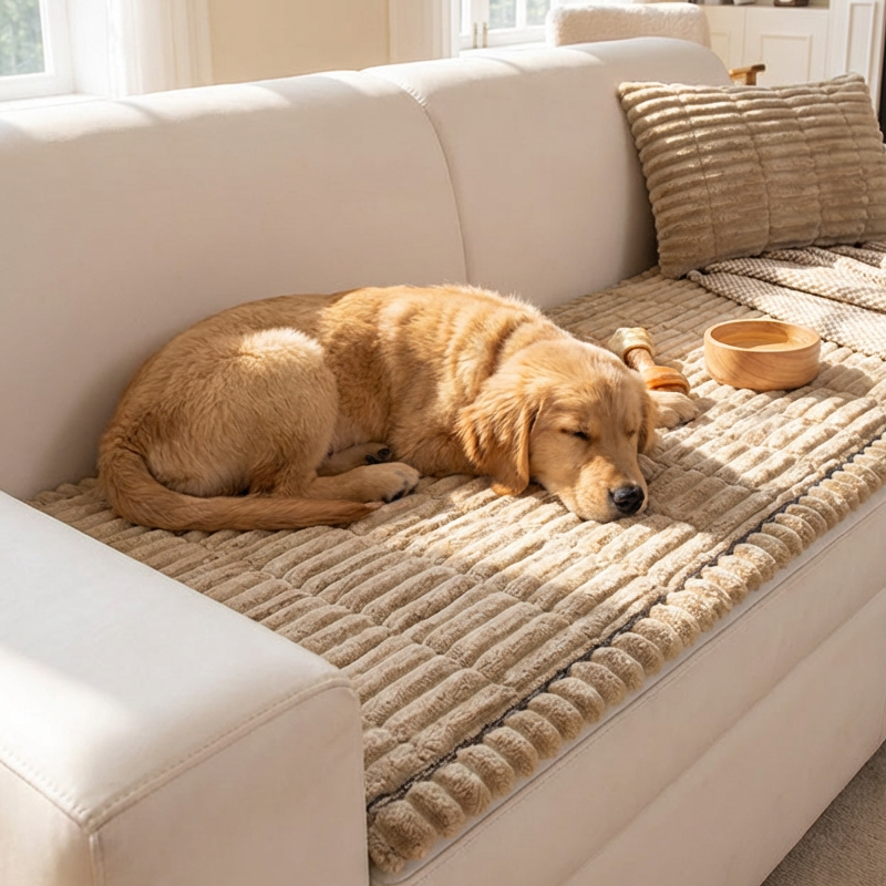 🔥Quilted Corduroy Non-Slip Sofa Cushion