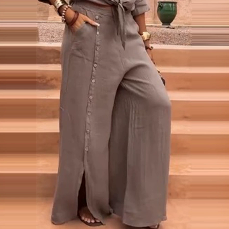 👗🥰Women's Elegant Solid Color 2-Piece Set