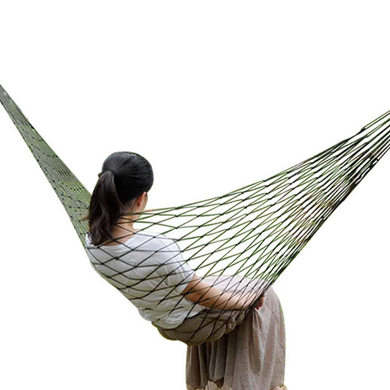 Mesh Rope Hammock for Outdoor Camping