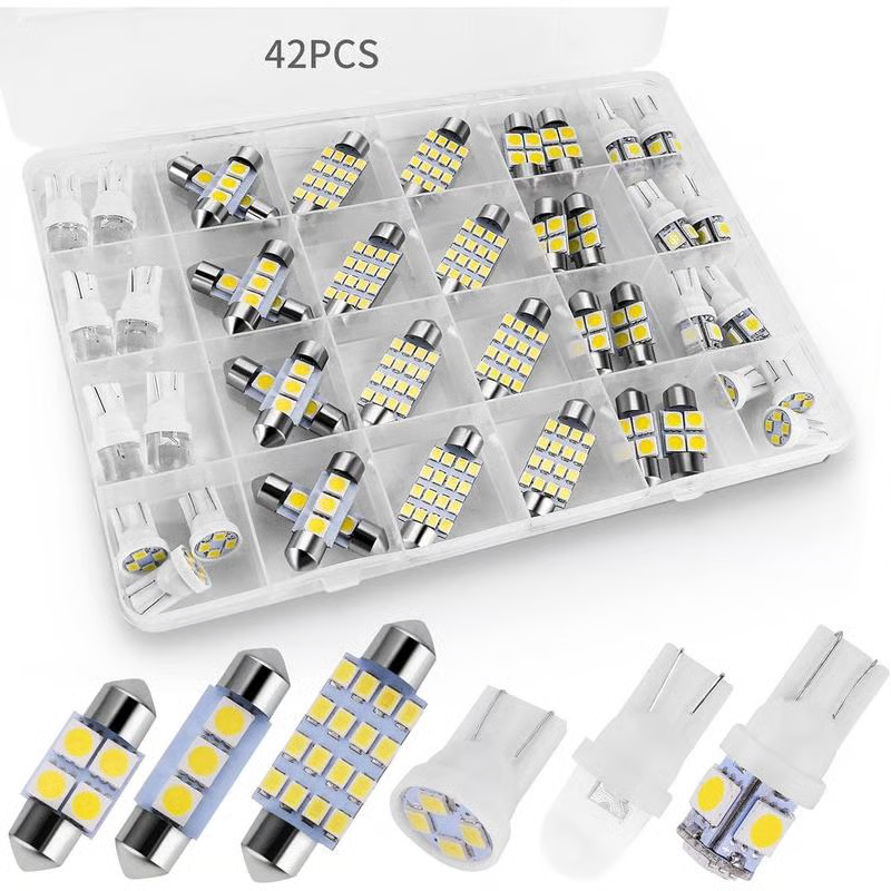 💡 42-Piece Ultra-Bright LED Car Interior Lighting Kit – Plug & Play Upgrade for Your Ride ✨