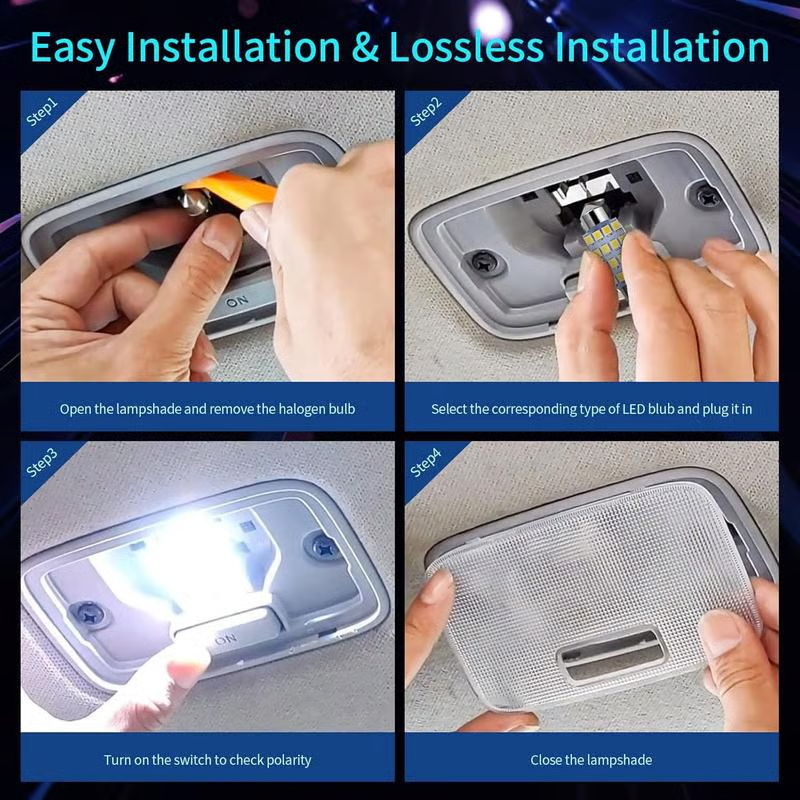 💡 42-Piece Ultra-Bright LED Car Interior Lighting Kit – Plug & Play Upgrade for Your Ride ✨