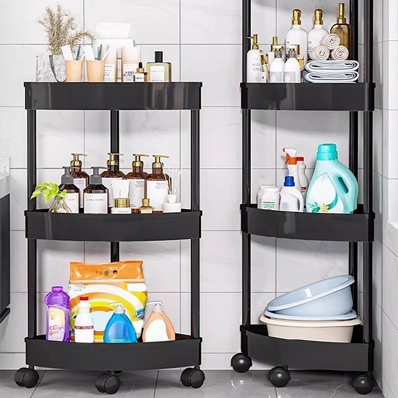 🔥Corner Storage Rack with Wheels