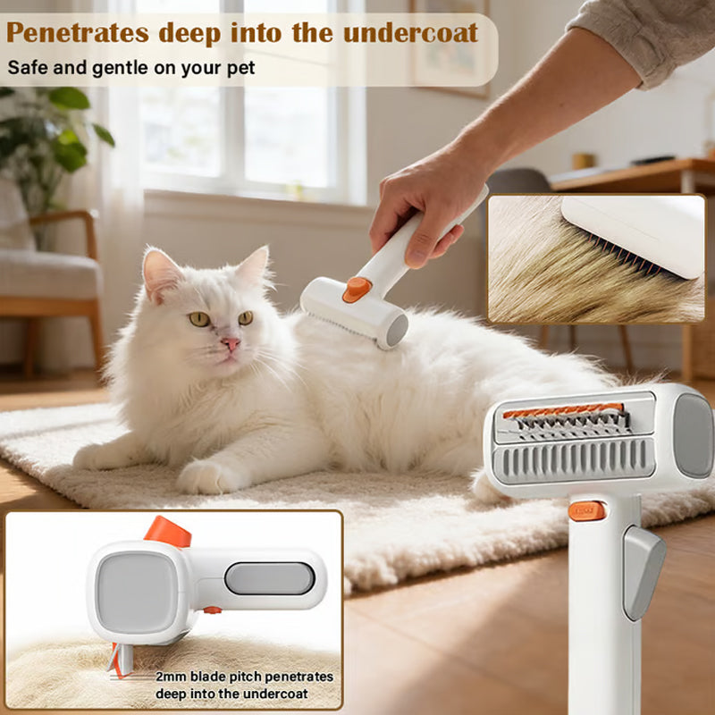 2-in-1 Pet Detangling & Grooming Comb