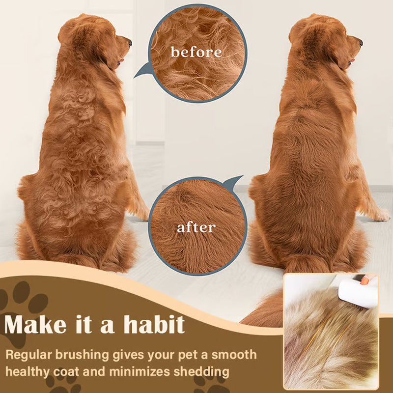 2-in-1 Pet Detangling & Grooming Comb