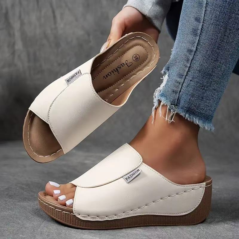 👡Women's Casual Wedge Slide Sandals