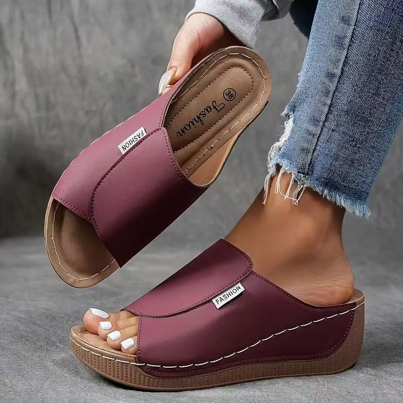 👡Women's Casual Wedge Slide Sandals