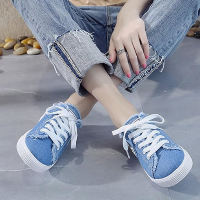 💐50% OFF! Women's Denim Slip-On Mules – Comfortable Sole & Casual Look 👟☀️