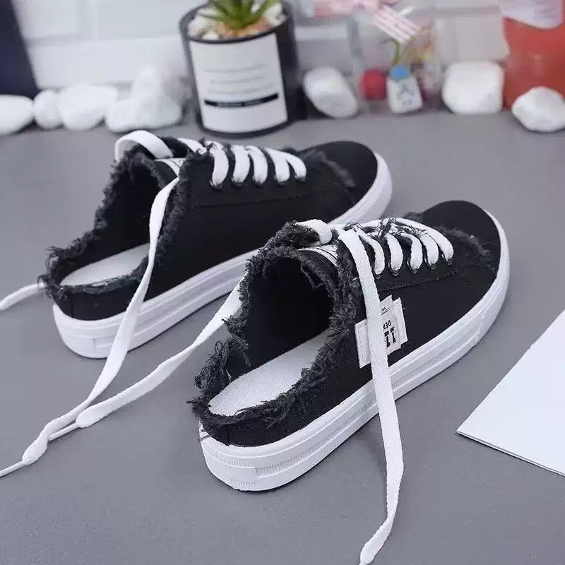 💐50% OFF! Women's Denim Slip-On Mules – Comfortable Sole & Casual Look 👟☀️